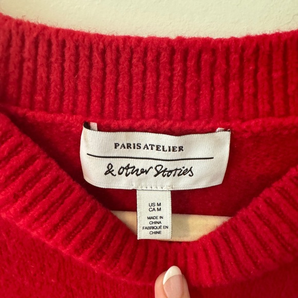 & Other Stories Crewneck Sweater - Picture 4 of 4